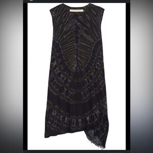 Raquel Allegra Tie-Dyed Mini Dress, size L